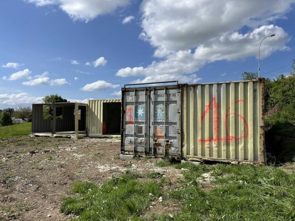 Maison container en « U » de 115m² à Lisieux-Normandie