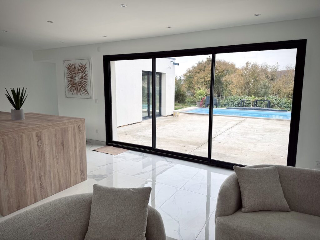 Maison container en « U » de 115m² à Lisieux-Normandie
