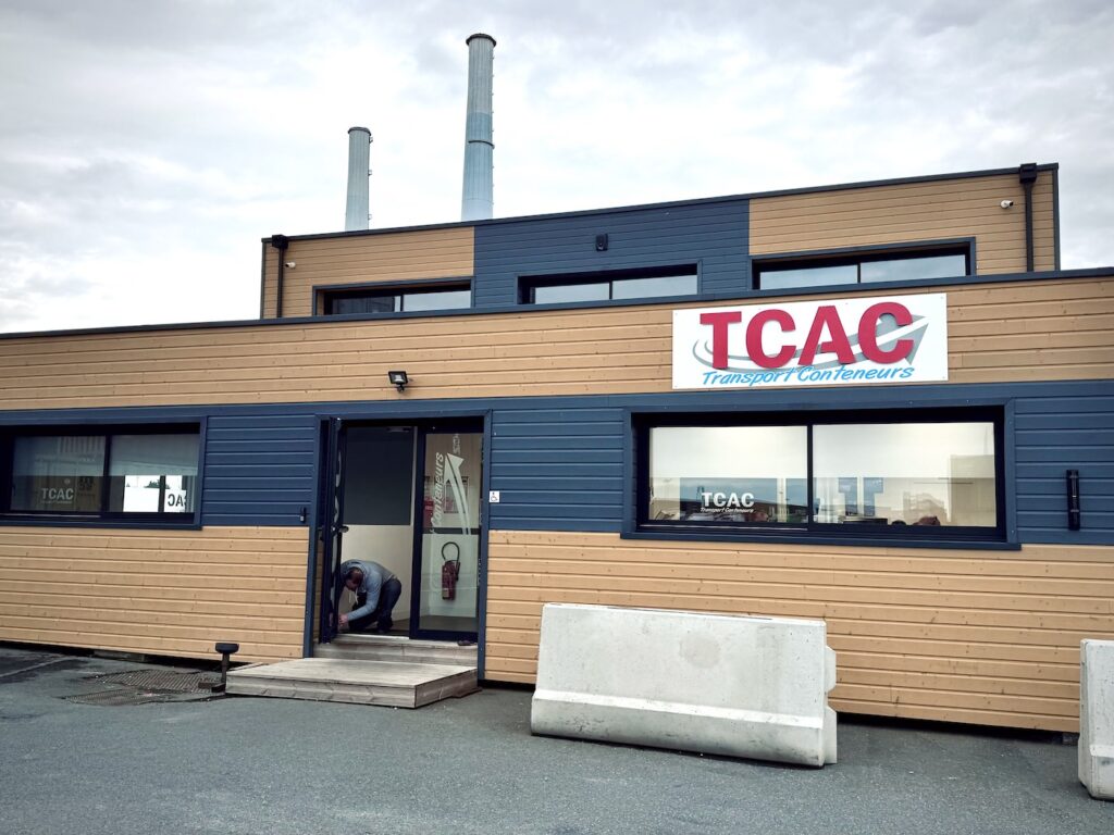 420 m² de bureaux en containers au Havre – Normandie