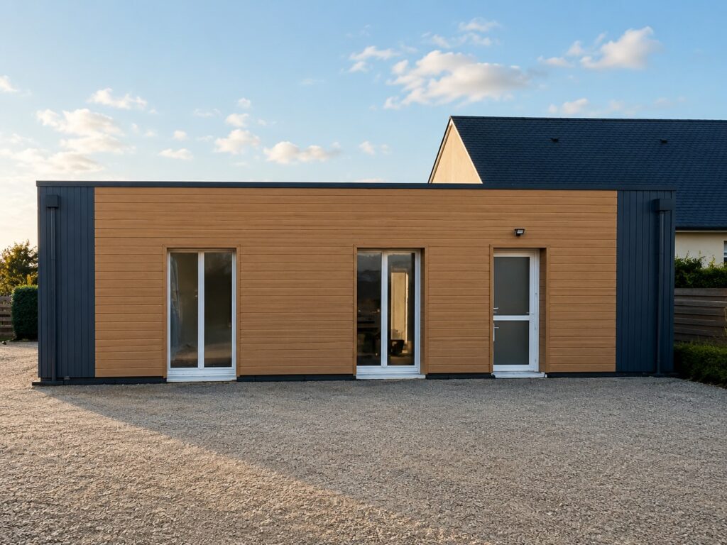Cabinet de kinésithérapie en containers – Manche