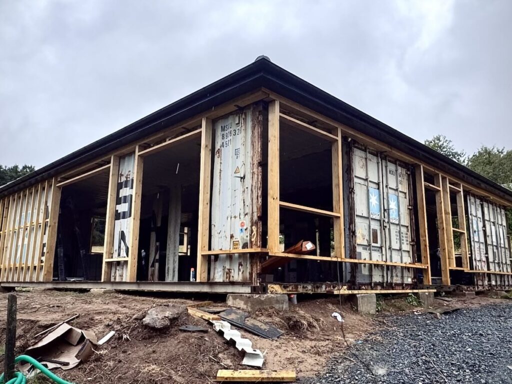 Maison container PMR de 140 m² en Normandie