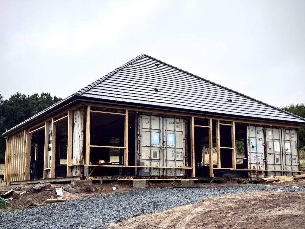 Maison container PMR de 140 m² en Normandie