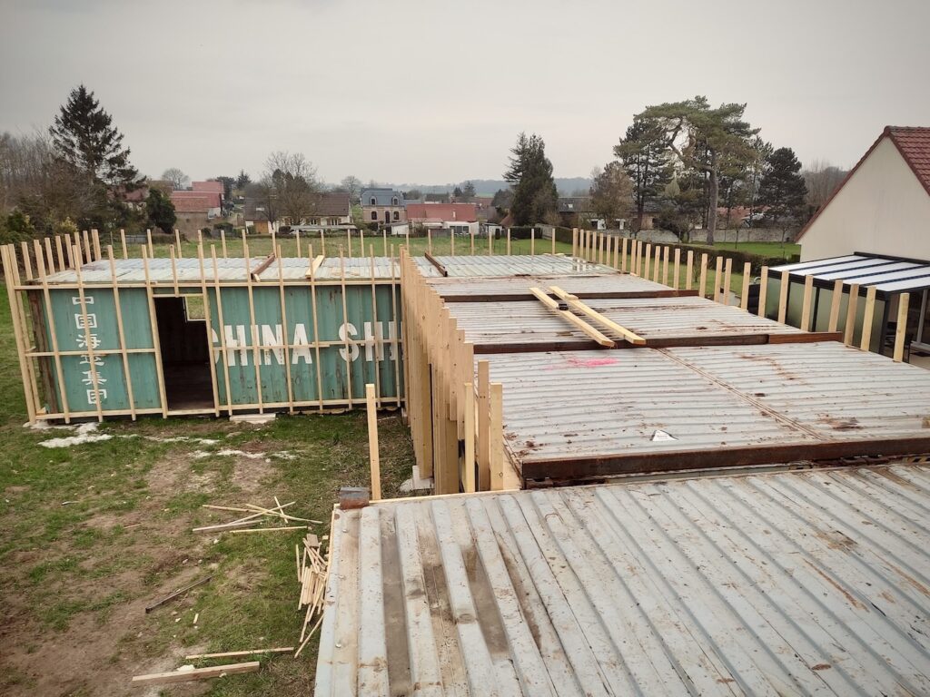 Maison container de 134 m² à Abbeville, Somme