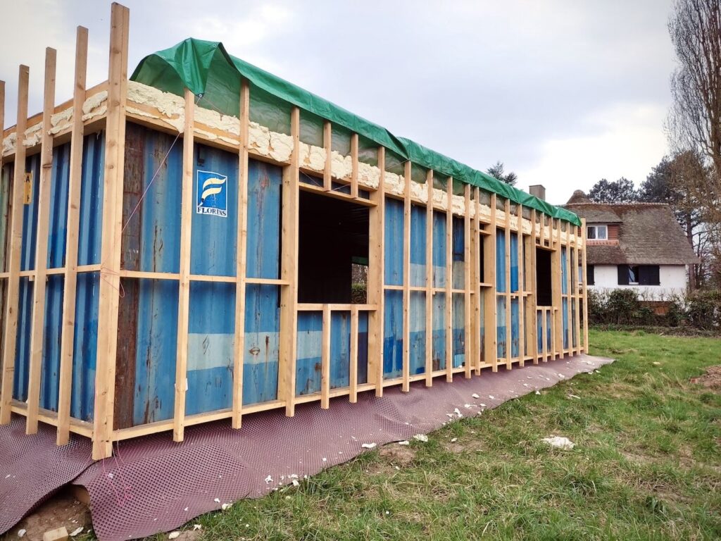 Maison container de 134 m² à Abbeville, Somme