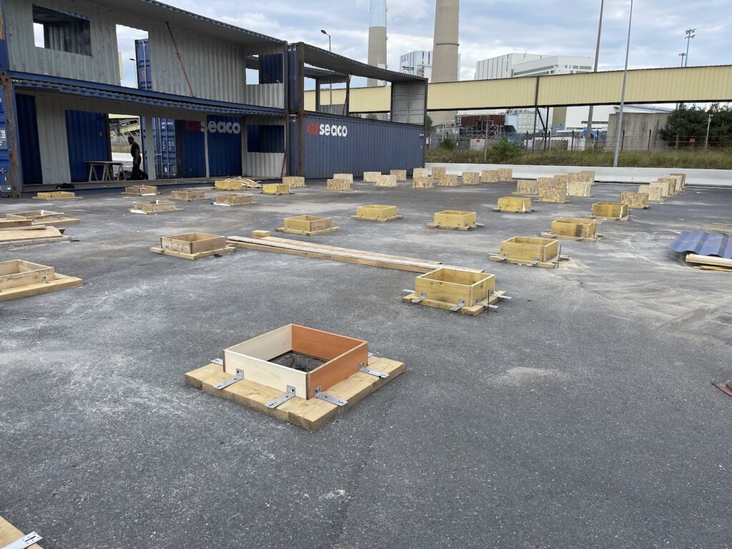 420 m² de bureaux en containers au Havre – Normandie