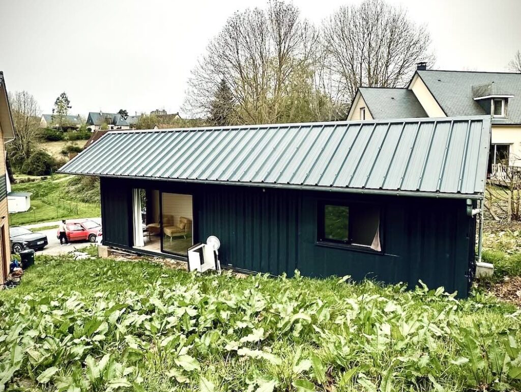 Maison container avec gîte près d&rsquo;Honfleur, Normandie
