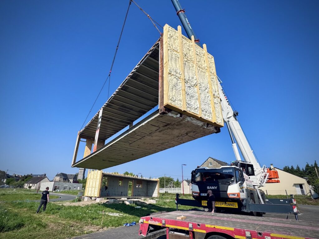 Maison container de plain-pied en Suisse Normande