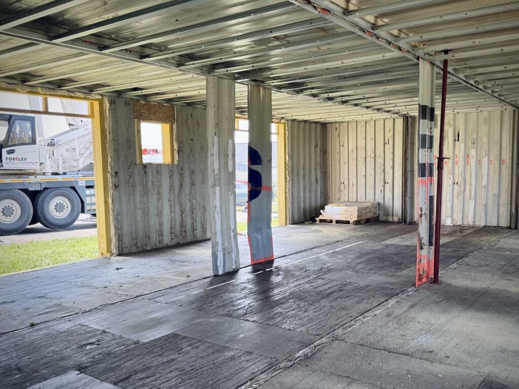Maison container de plain-pied en Suisse Normande