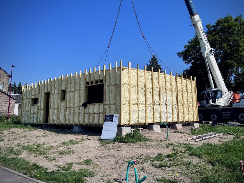 Maison container de plain-pied en Suisse Normande