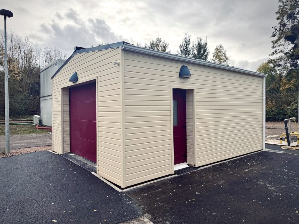Bâtiments modulaires 145 m² en containers pour la SNCF