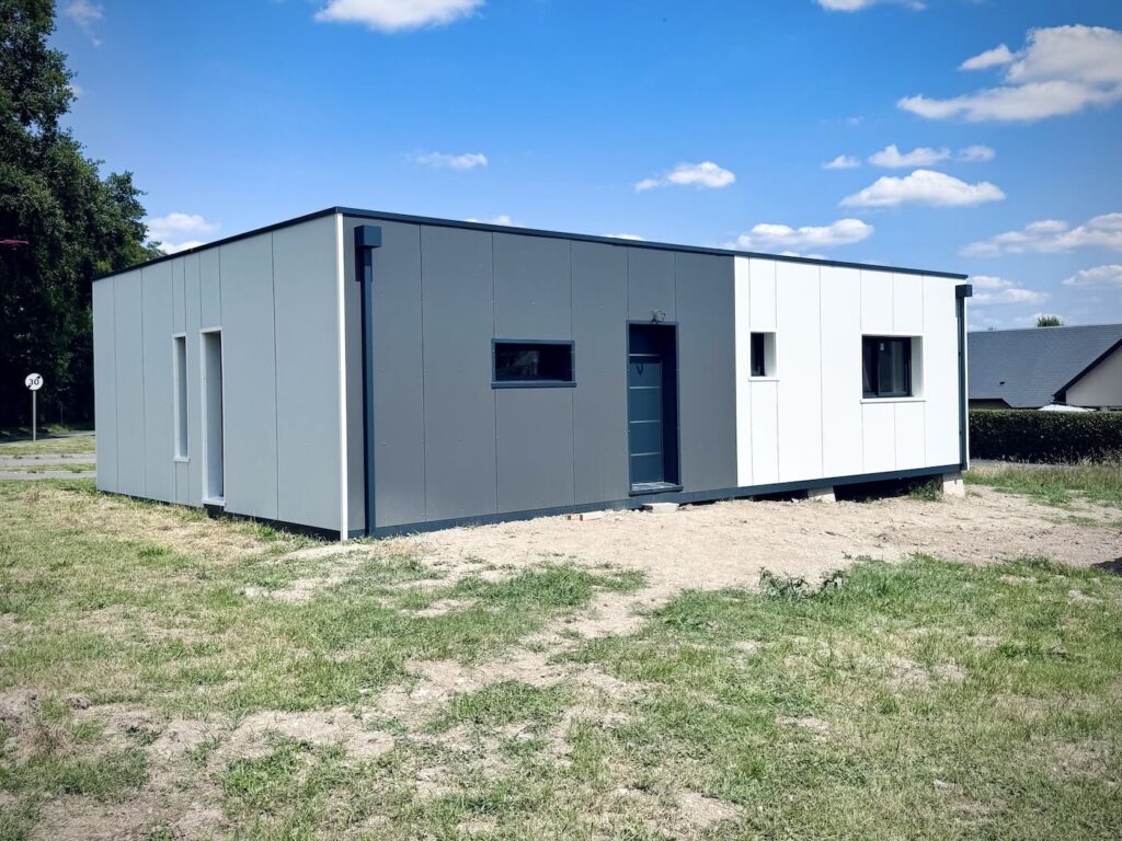Maison container de plain-pied en Suisse Normande