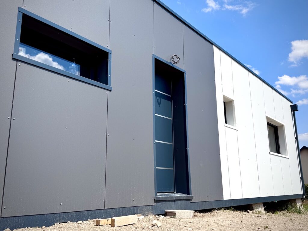 Maison container de plain-pied en Suisse Normande