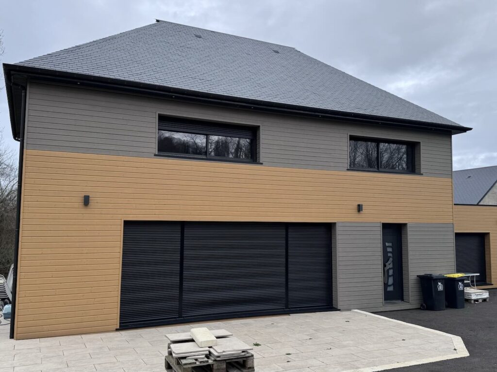 Maison container avec toit 4 pans 194m² près d&rsquo;Honfleur