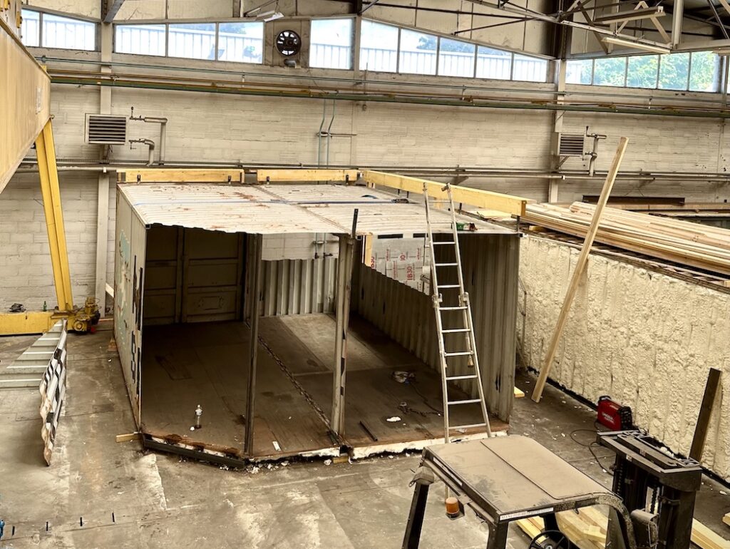 Extension de 26 m² en container à Gainneville
